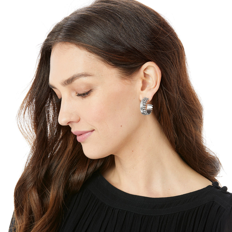 Telluride Sunburst Hoop Earrings