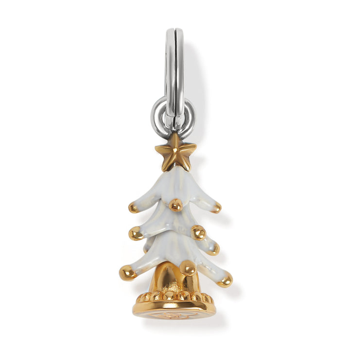 Brighton - Flocked Christmas Tree Charm