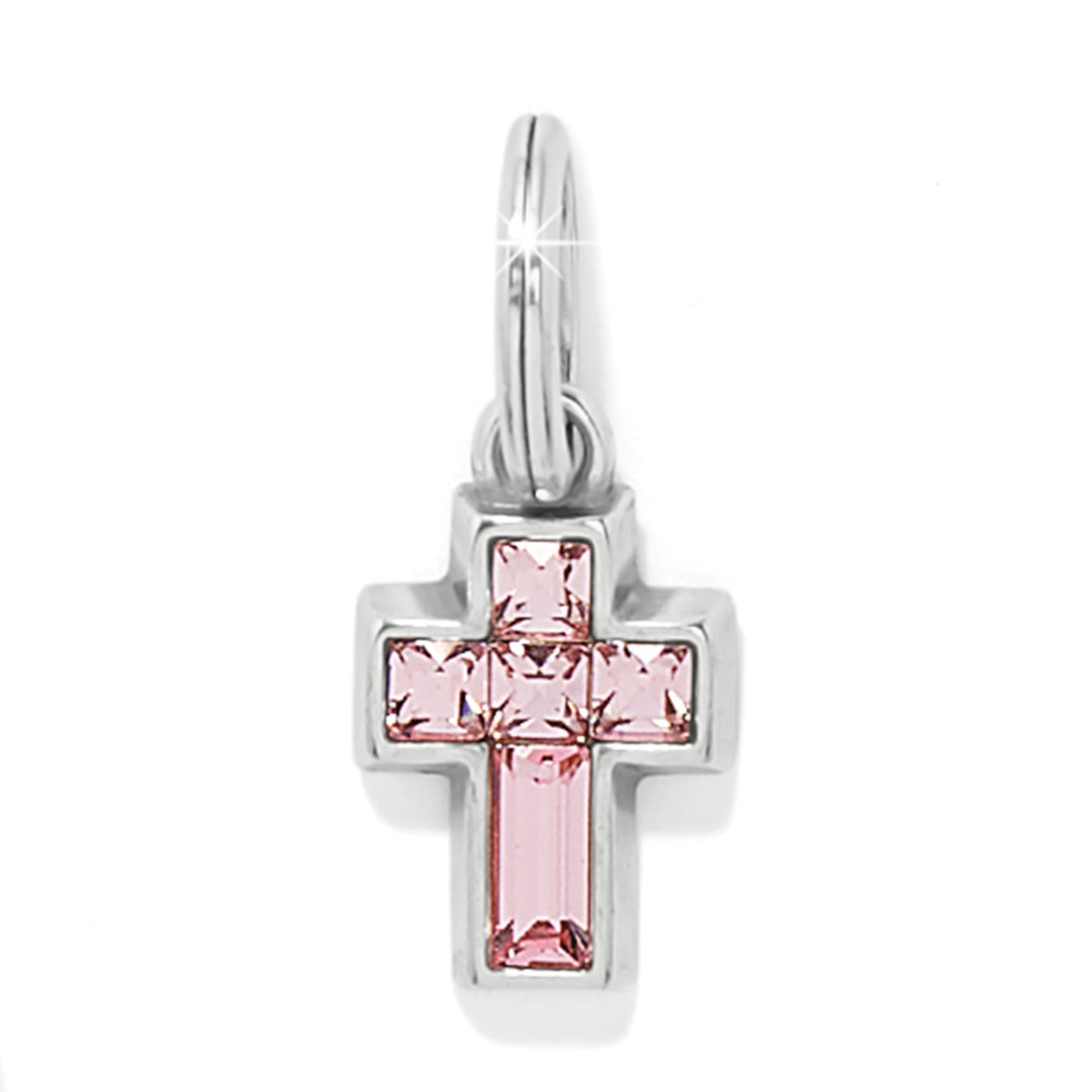 Brighton - Crystal Cross Charm