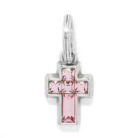 Crystal Cross Charm