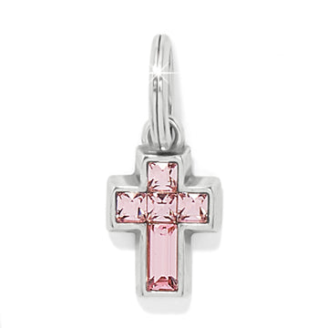 Crystal Cross Charm