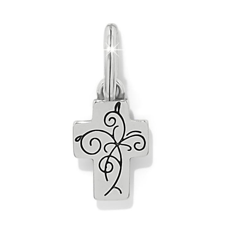 Brighton - Crystal Cross Charm