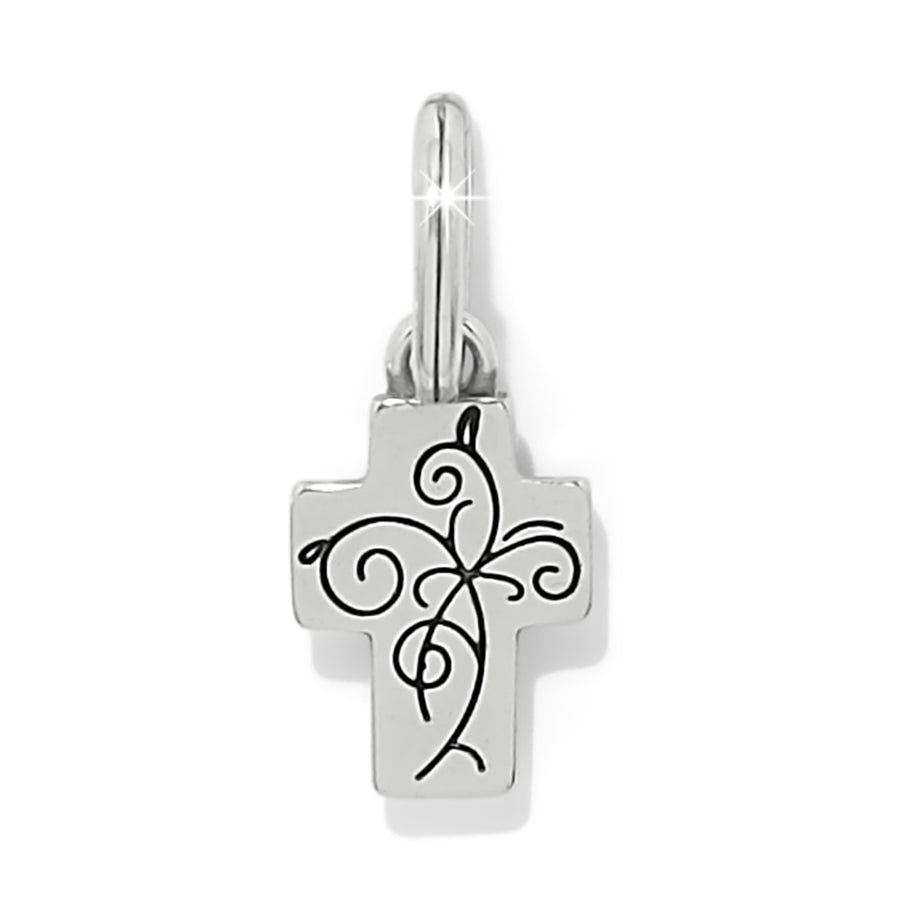Crystal Cross Charm