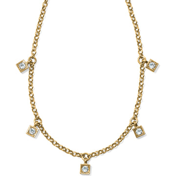 Meridian Zenith Station Necklace - Gold