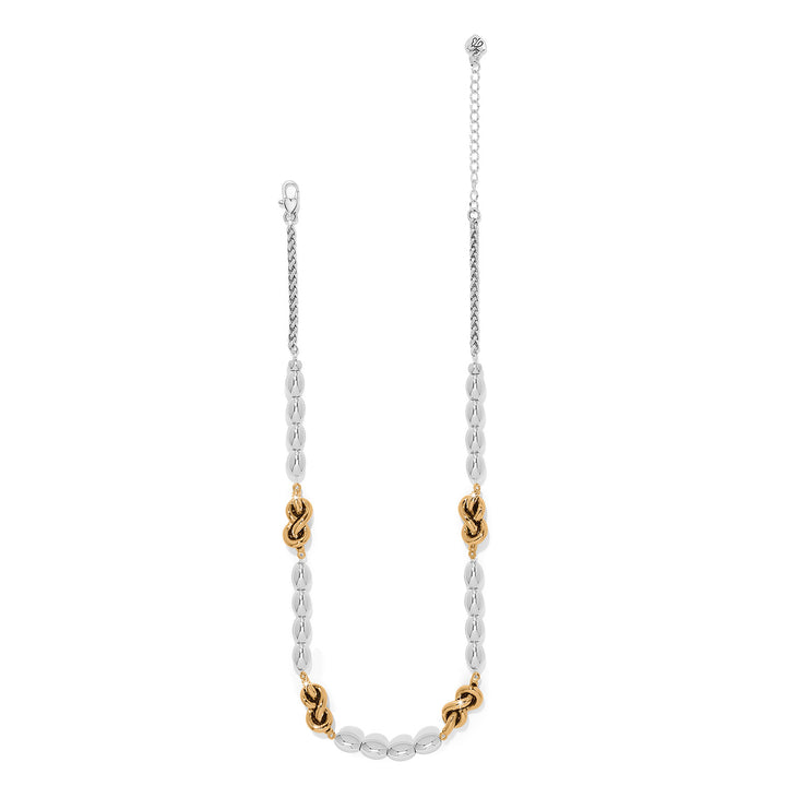 Brighton - Interlok Single Knot Drops Collar Necklace