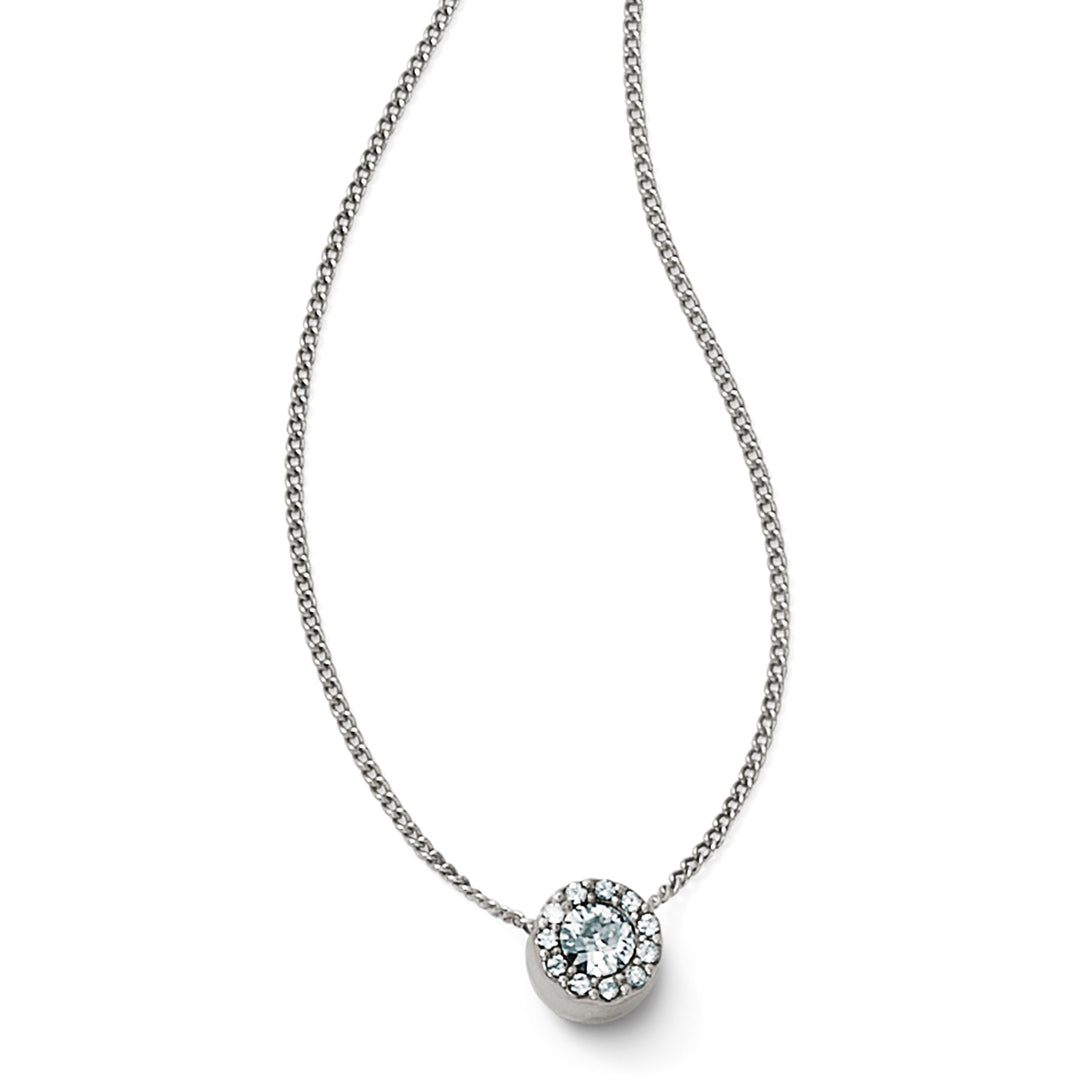 Brighton - Illumina Solitaire Necklace - Silver