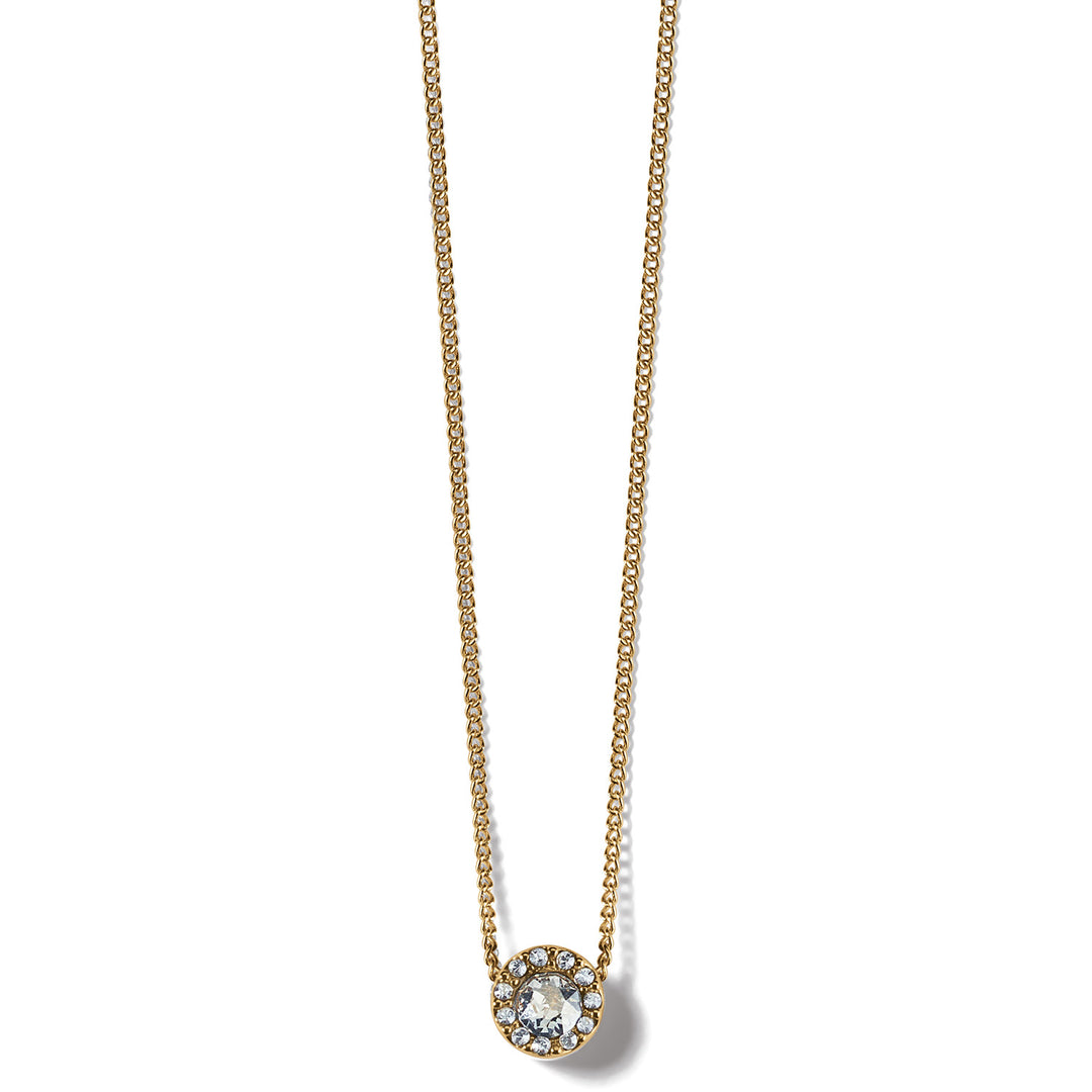 Brighton - Illumina Solitaire Necklace - Gold