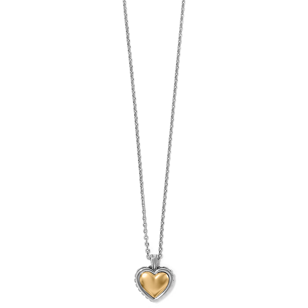 Brighton - Pretty Tough Bold Heart Petite Necklace
