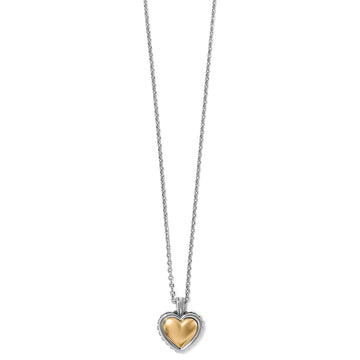 Pretty Tough Bold Heart Petite Necklace