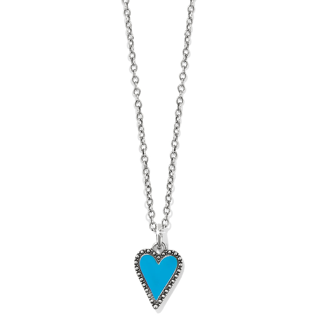 Dazzling Love Petite Necklace - Teal