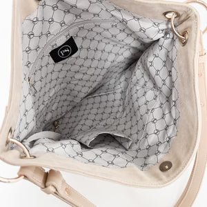 Rosalie Rivet Suede Hobo Bag
