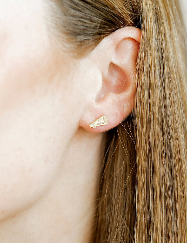 Linny Co - Cheer Flat Back Earrings
