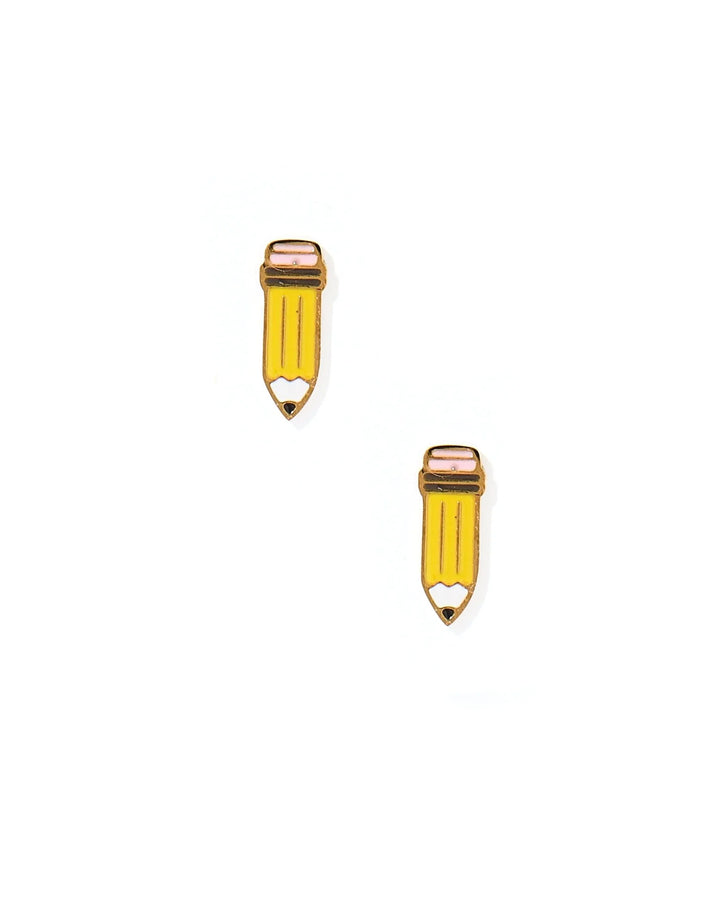 Linny Co - Pencil Flat Back Earrings