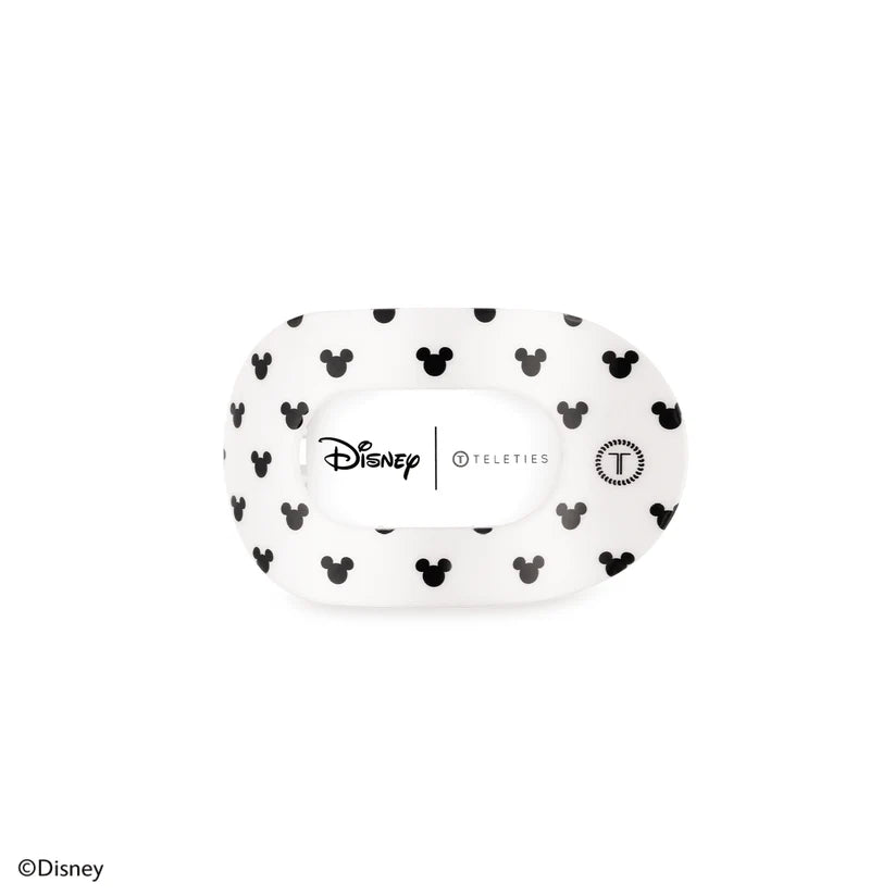 Teleties - The Iconic Mickey Mouse Medium Flat Round Hair Clip