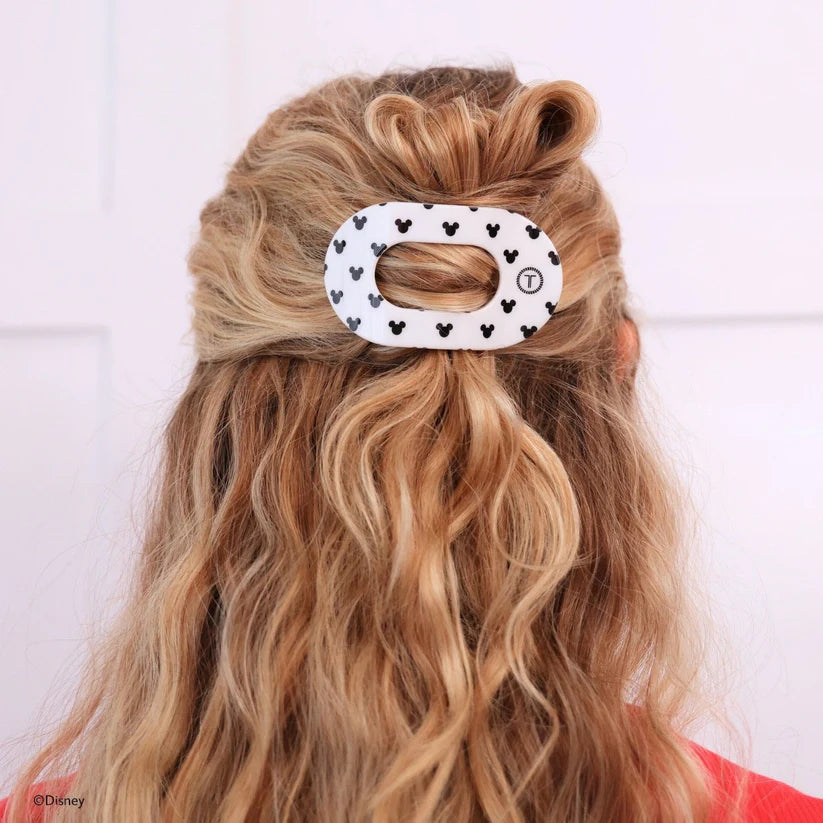 Teleties - The Iconic Mickey Mouse Small Flat Round Hair Clip