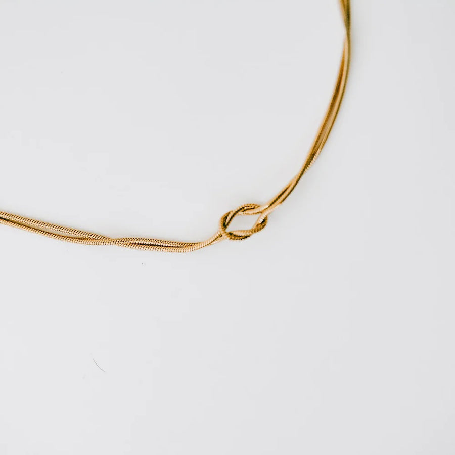 Tie the Knot Necklace | Waterproof