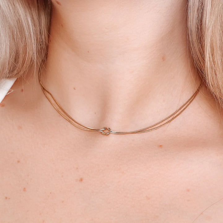 Tie the Knot Necklace | Waterproof