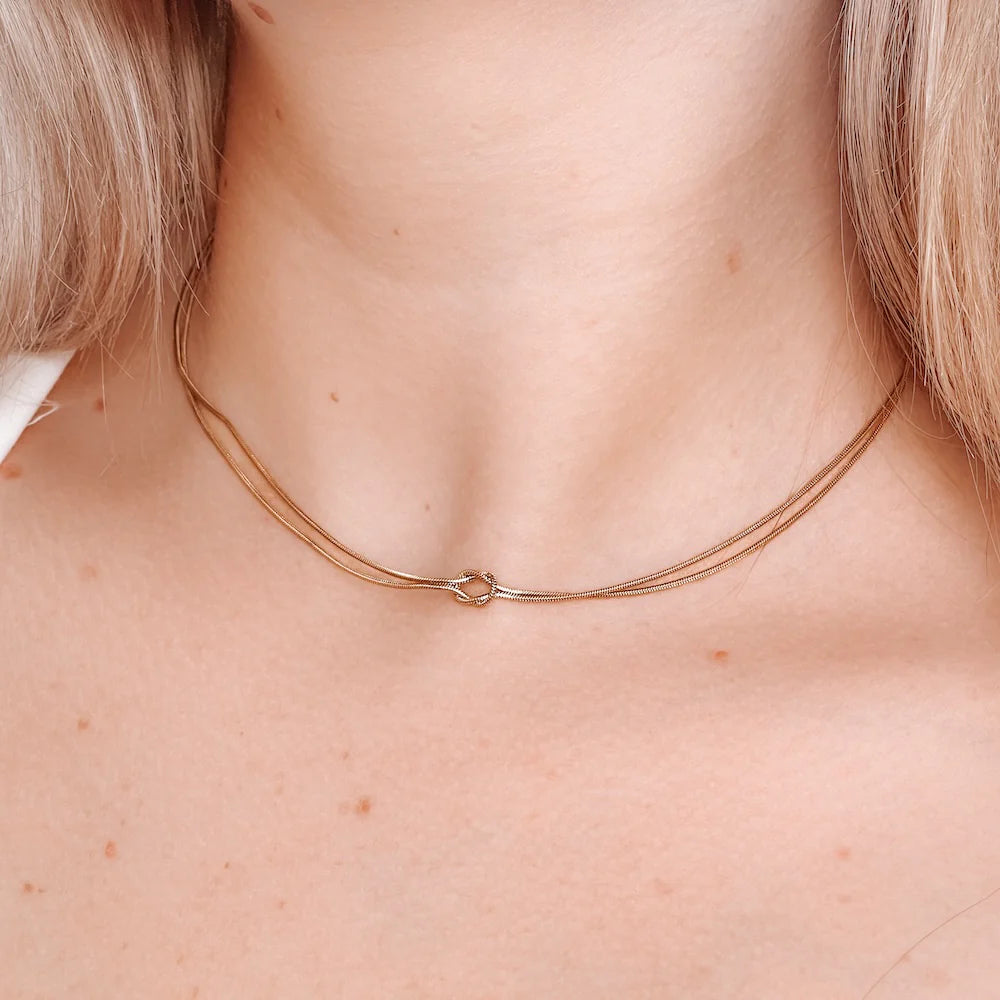 Tie the Knot Necklace | Waterproof