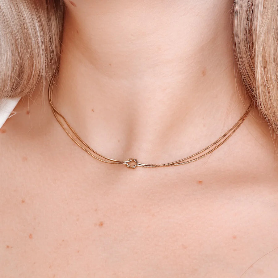 Tie the Knot Necklace | Waterproof