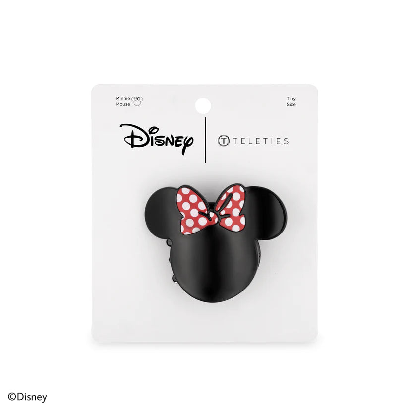 Teleties - Disney: Minnie Mouse Shaped Small Flat Hair Clip