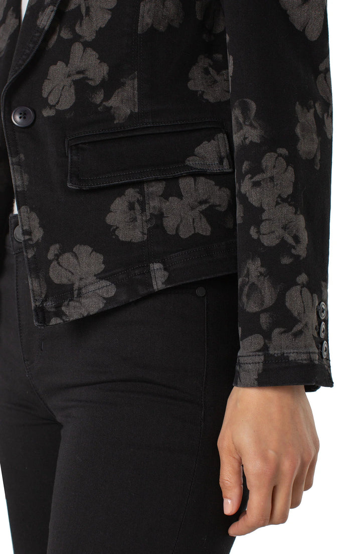 Liverpool - Notch Collar One-Button Blazer