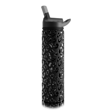 SIC 27oz Sports Bottle with Straw Lid - Leopard Eclipse