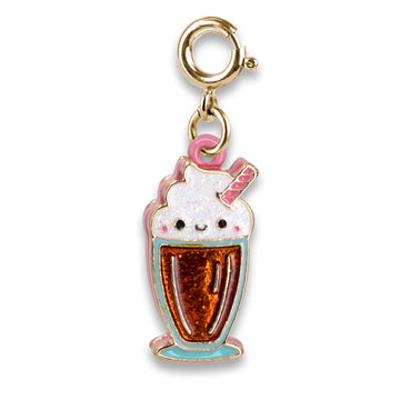 CHARM IT!  Gold Root Beer Float Charm