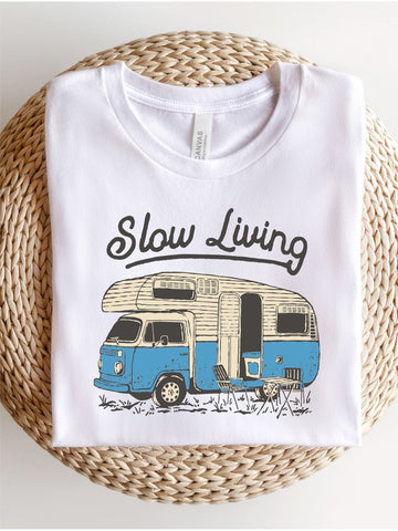 Retro Collection: Slow Living Graphic Tee