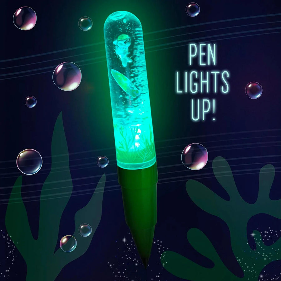 Swirly World Light Up Pen