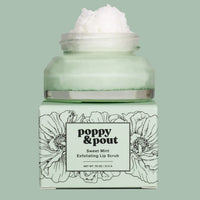 Poppy & Pout Lip Scrub - Sweet Mint