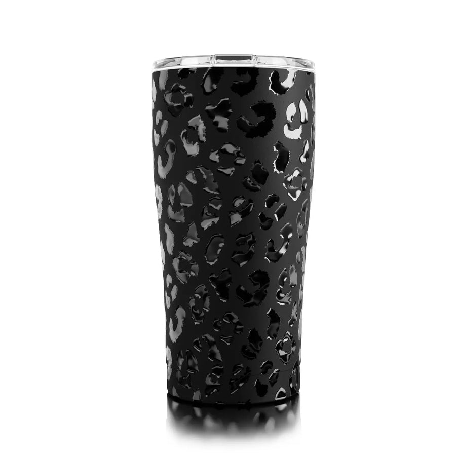 SIC 20oz Stainless Steel Tumbler with Lid - Leopard Eclipse