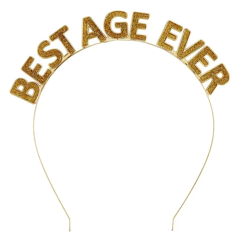 Best Age Ever Metal Headband