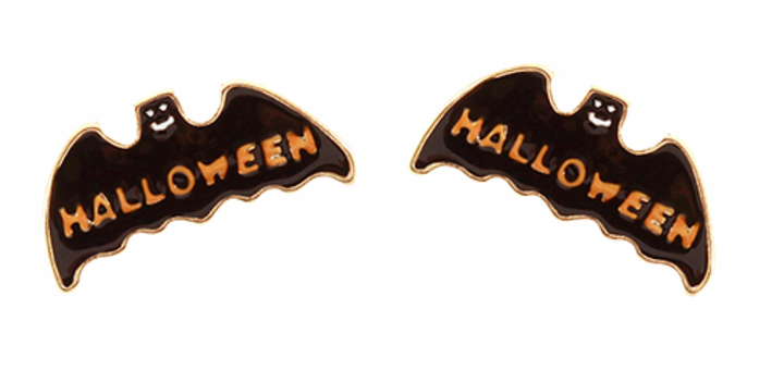 BOO-tiful Enamel Halloween Earrings