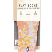 Flat Socks -  Citrus Tie-Dye - SMALL
