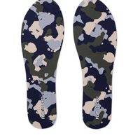 Flat Socks -  Military Camo - SMALL
