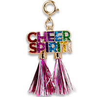 CHARM IT! Gold Cheer Spirit Charm