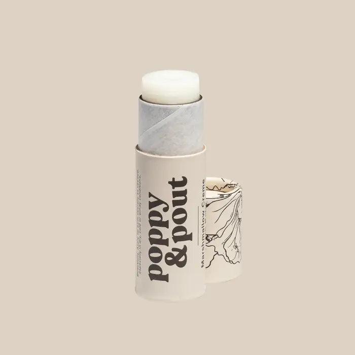 Poppy & Pout - Marshmallow Creme Lip Balm