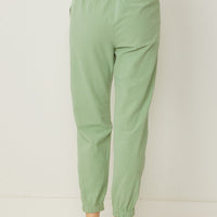 Claire - Solid High Waisted Joggers