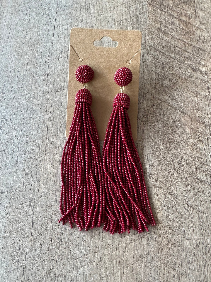 Beaded Dangle Earrings